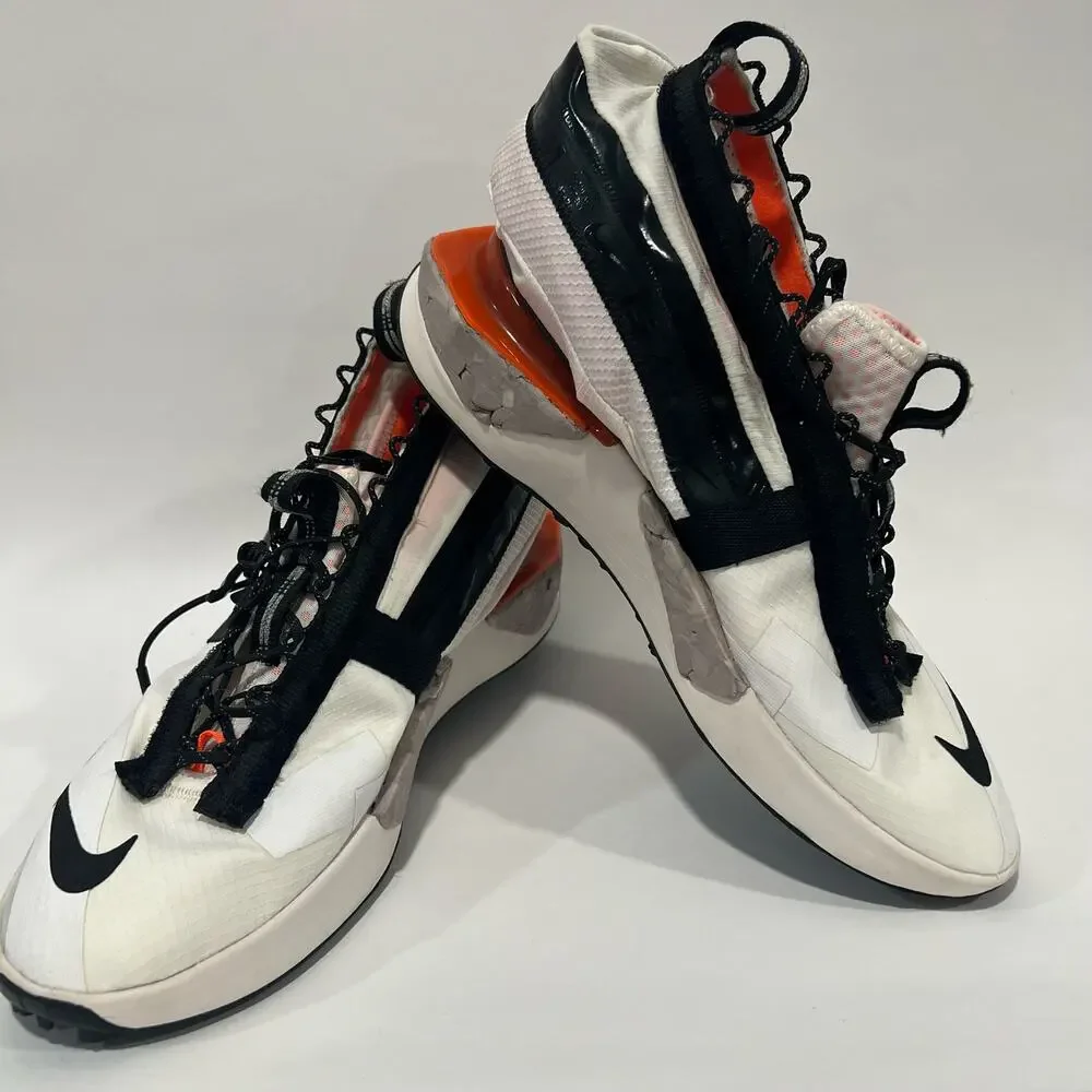 NWOT NIKE DRIFTER GATOR ISPA SNEAKERS MEN SHOES WHITE SIZE 9.5
